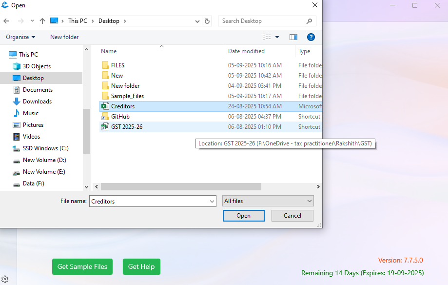 Step 2 Screenshot